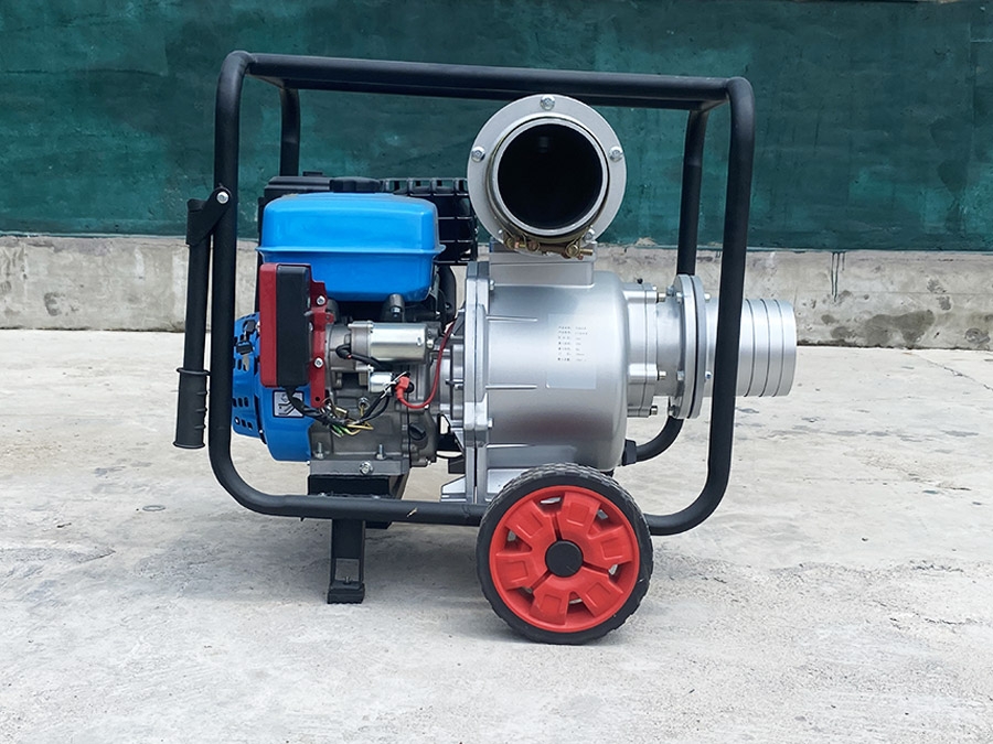 Gasoline and diesel water pump