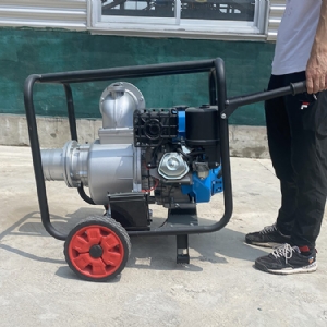 Gasoline and diesel water pump