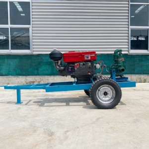 Agricultural multi-stage pump truck