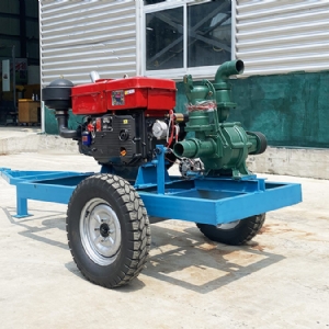 Agricultural multi-stage pump truck