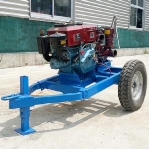 Agricultural multi-stage pump truck